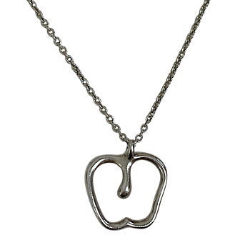 Tiffany Tiffany Apple Necklace Silver Pendant Tiffany Tiffany Apple Necklace Silver Pendant